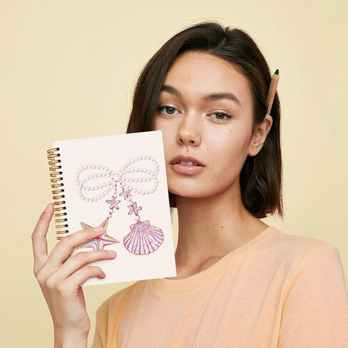 JXREQ Pink Strawberry Christian Bible Journal Notebook, Prayer Journal for Women, Scripture Journal, Church Notes Notebooks, Tis So Sweet to Trust Jesus 5.5x8.3 in Saudi Arabia