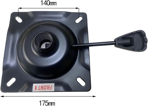 Office Chair Tilt Control Seat Mechanism Heavy Duty Chair Base Plate Hardware Tilt Swivel Plate for Chairs Equipment Replace, 3mm Thicken in Kuwait