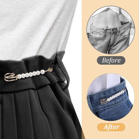 6pcs دبابيس بروش لؤلؤة للنساء ، دبابيس أمان كبيرة ، دبابيس زخرفية للنساء زفاف ، دبوس أمان صغير للملابس قميص سترة الحجاب ، فساتين السراويل القبعات in Kuwait