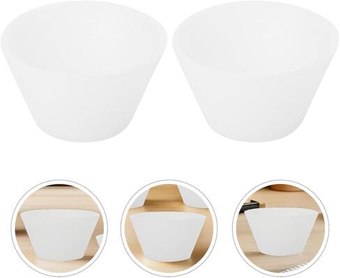 20Pcs Silicone Mixing Cups for Epoxy Resin - Reusable Non-Stick Measuring Cups for Diy Crafting Jewelry Making and Paint Mixing in Saudi Arabia