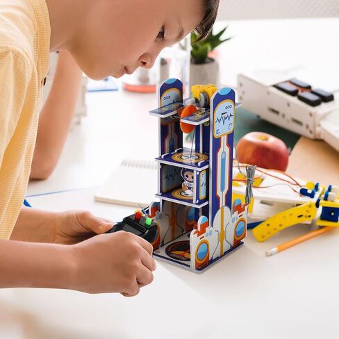 تجربة مخطط الأطفال STEM Project Project Experience تطوير ألغاز المصعد ثلاثي الأبعاد Toy DIY لمدة 5+ in Kuwait