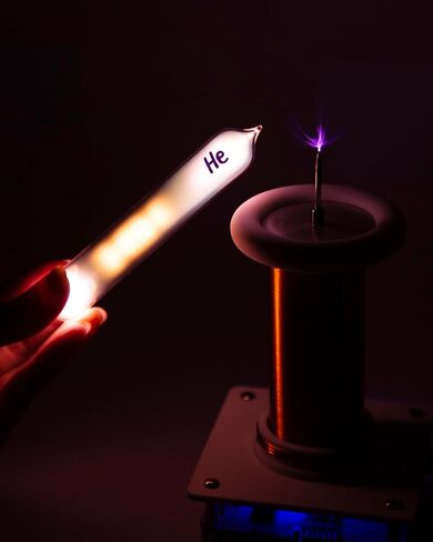 Noble Rare Luminous Gases Element Collection, 99.999% Purity, Including Helium, Neon, Argon, Krypton, Xenon, Nitrogen, Oxygen, Carbon Dioxide, Air, for Collection, Display, Teaching, Gift, Pack of 9 in Saudi Arabia