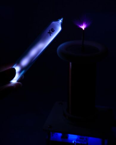 Noble Rare Luminous Gases Element Collection, 99.999% Purity, Including Helium, Neon, Argon, Krypton, Xenon, Nitrogen, Oxygen, Carbon Dioxide, Air, for Collection, Display, Teaching, Gift, Pack of 9 in Saudi Arabia