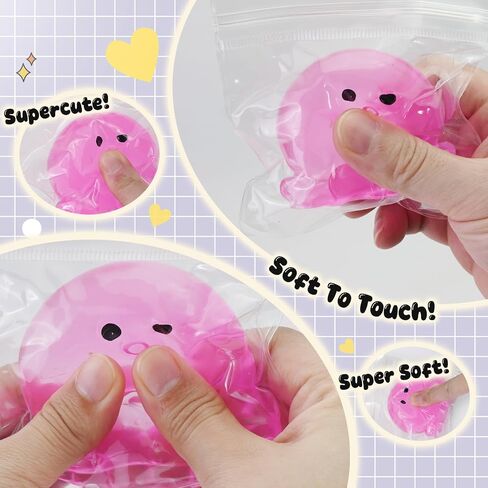 Taba Squishy Toys, Squeeze Toys Cat Paw Cute Kawaii ,Sticky Squishy Fidget Toys Silicone Squeeze Toy for Stress Relief,Cute Soft Toys,Best Gift for Anniversary (Star) in Kuwait