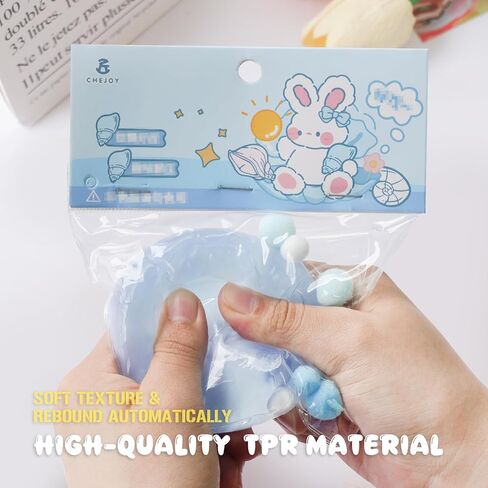 Taba Squishy Toys, Squeeze Toys Cat Paw Cute Kawaii ,Sticky Squishy Fidget Toys Silicone Squeeze Toy for Stress Relief,Cute Soft Toys,Best Gift for Anniversary (Star) in Kuwait