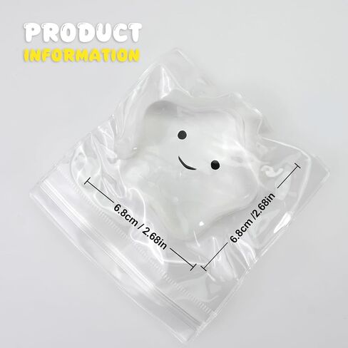 Taba Squishy Toys, Squeeze Toys Cat Paw Cute Kawaii ,Sticky Squishy Fidget Toys Silicone Squeeze Toy for Stress Relief,Cute Soft Toys,Best Gift for Anniversary (Star) in Kuwait