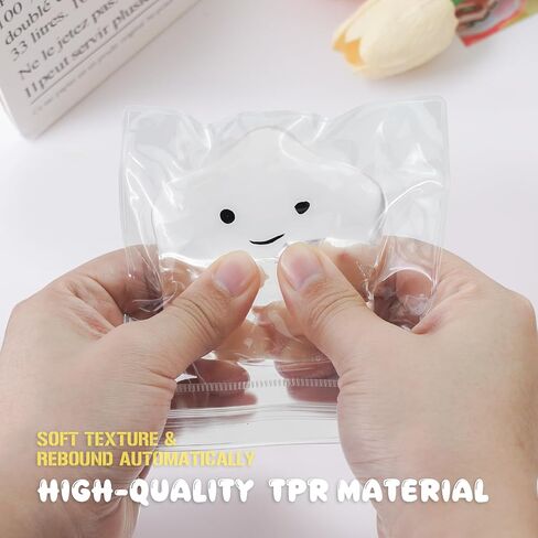 Taba Squishy Toys, Squeeze Toys Cat Paw Cute Kawaii ,Sticky Squishy Fidget Toys Silicone Squeeze Toy for Stress Relief,Cute Soft Toys,Best Gift for Anniversary (Star) in Kuwait