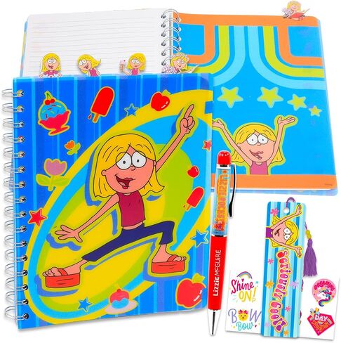Lizzie McGuire Journal Set - Bundle with Notebook with Tab Dividers, Pen, and Bookmark for Kids, Teens, and Adults | Lizzie McGuire Journal Notebook in Saudi Arabia