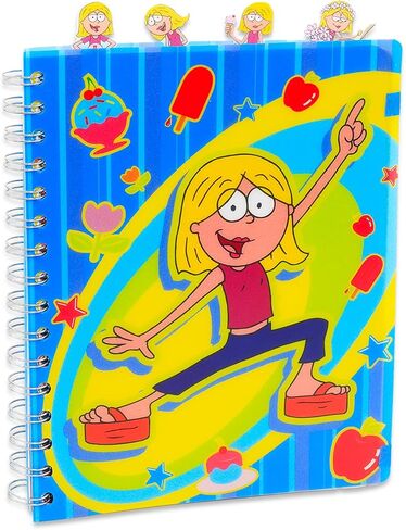 Lizzie McGuire Journal Set - Bundle with Notebook with Tab Dividers, Pen, and Bookmark for Kids, Teens, and Adults | Lizzie McGuire Journal Notebook in Saudi Arabia