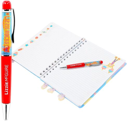 Lizzie McGuire Journal Set - Bundle with Notebook with Tab Dividers, Pen, and Bookmark for Kids, Teens, and Adults | Lizzie McGuire Journal Notebook in Saudi Arabia