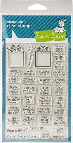 Lawn Fawn Clear Stamps - قصائد الحب (LF2167) in Saudi Arabia
