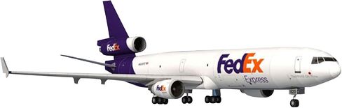 Dagijird 3D Paper Aircraft Model 1: 100 MD-11 Air طائرة طائرة محاكاة طيران طيران (مجموعة Unassemble) in Kuwait