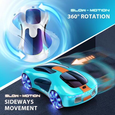 الإيماءات استشعار RC STUNT ، لعبة التحكم عن بُعد مع بطاريتين قابلتين للشحن ، وحدات تحكم لفتة يدوية ، وأضواء ورذاذ ، والهدايا للبنين والبنات in Saudi Arabia