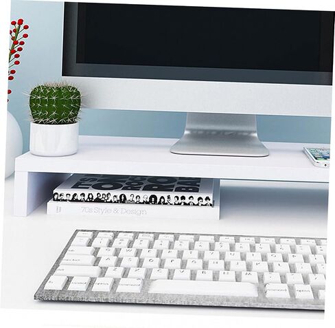 ARTIBETTER Accessory Monitor Storage Rack for Elevated Rack White Shelve Heightening in Saudi Arabia