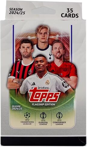 Topps - 2024/25 Topps Uefa Club Club Compleint Pack Collable Cards - 35 بطاقة in Kuwait