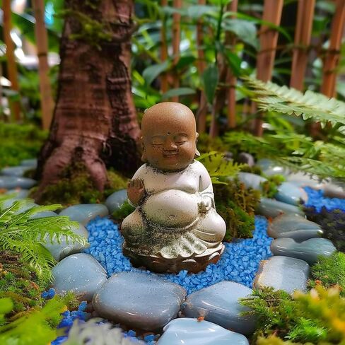 Blue Succulent and Cacus Gravels,Fairy Garden Mini Rocks,0.88 LB,3-5mm in Saudi Arabia