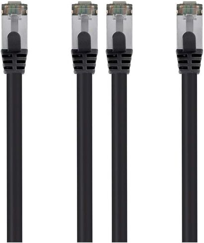 مونو برايس كيبل شبكة ايثرنت كات 8 26AWG S/FTP - 7 قدم - ازرق، 2 جيجاهيرتز، 40 جيجابت في الثانية، 3 ديسيبل، نحاس عاري نقي، بلاستيك بي في سي - سلسلة متكاملة in Kuwait