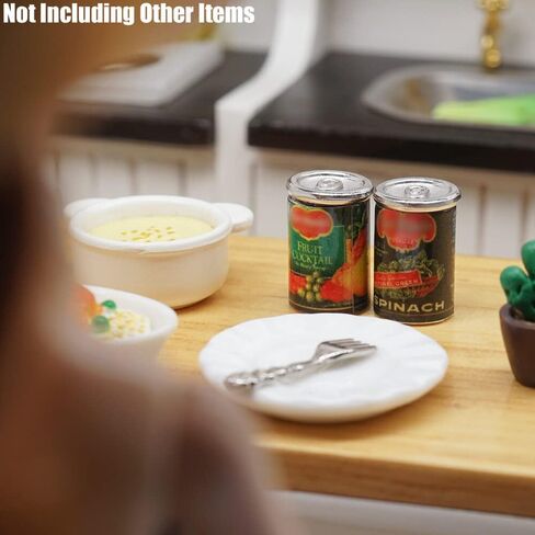 Odoria 1/12 Miniature Food Hals 5pcs accessories acking dollhouse in Saudi Arabia