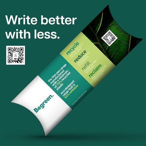 Pilot Twin Marker Pen - Permanent 2-in1 Markers - Fine & Extra Fine Dual Tips - 76% Recycled Begreen Range (Black, 3 Pack) in Saudi Arabia