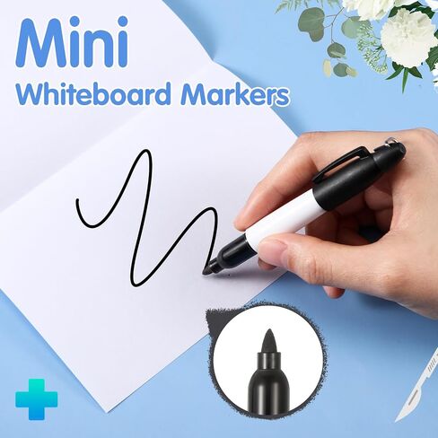 120 PCS MINI DERIALARTERS FOR الممرضات شارة MINI مع علامات Golf Keychain Clips Golf Ball Point for Office Classroom Supplies (Black) in Saudi Arabia