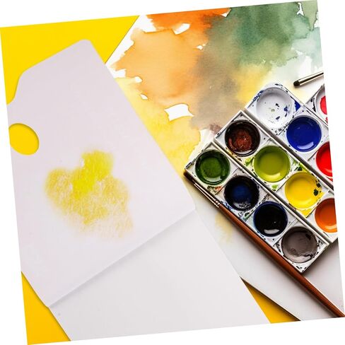 Uonlytech Paper Watercolor Palette Tray Multi-Functional Mixing for Artists Durable Paint Palette for Acrylic and Gouache for Painting and Nail Art in Saudi Arabia