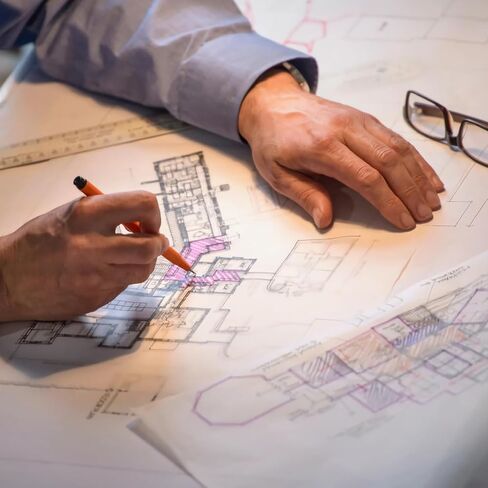 Wide Format Paper 24" x 150' CAD Rolls, Plotter Paper on 2" Core for CAD Drawings, 1 Roll Engineering Plans, GIS Maps & Architectural Designs in Saudi Arabia