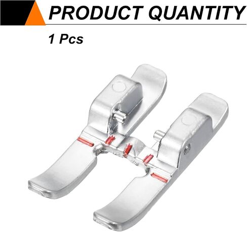HARFINGTON Open Toe Applique Presser Foot Stainless Steel 6mm for Sewing Machine 93-036931-91 in Saudi Arabia