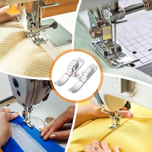 HARFINGTON Open Toe Applique Presser Foot Stainless Steel 6mm for Sewing Machine 93-036931-91 in Saudi Arabia