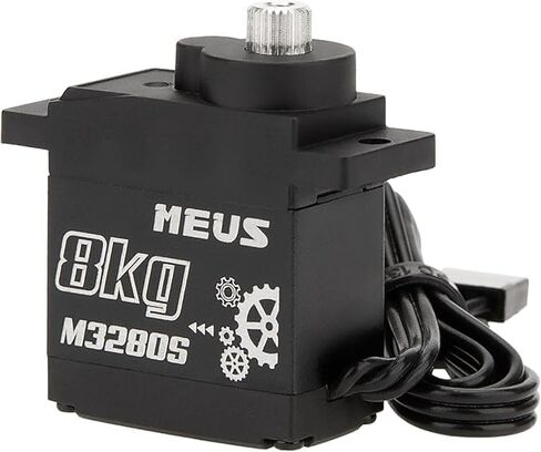 MEUS Racing Cored TRX4M Steering Servo with Mount and Servo Horn for TRX4M 1/18 RC Crawler Upgrades Parts, ONLY for Stock Frame(M3280S) in Saudi Arabia