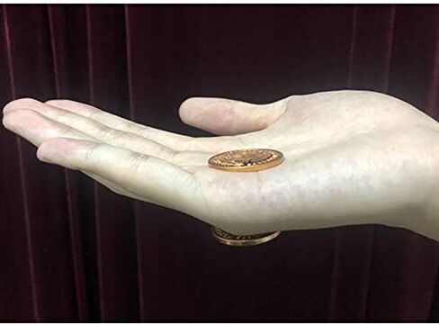 SUMAG 1 pc Magnetic Mexican 20 Centavo Coin Magic Tricks Super Strong 2.86 cm Copper Magic Accessory Close-up Illusions Prop Gimmick Mental in Saudi Arabia