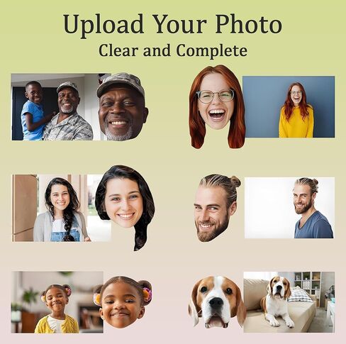 50pcScustom Face Cupcake Topcake Cutout | 2.5 "دش الطفل ديكور حفلة عيد ميلاد شخصية متعة الوجه صورة الحلوى القابلة للتخصيص اختيارات علاج أكثر زخارف الطعام (50) in Kuwait