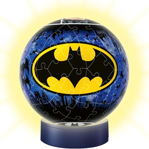 Ravensburger Batman Nightlight 72 Piece 3D Puzzle for Kids - Every Piece is Unique, Pieces Fit Together Perfectly in Saudi Arabia