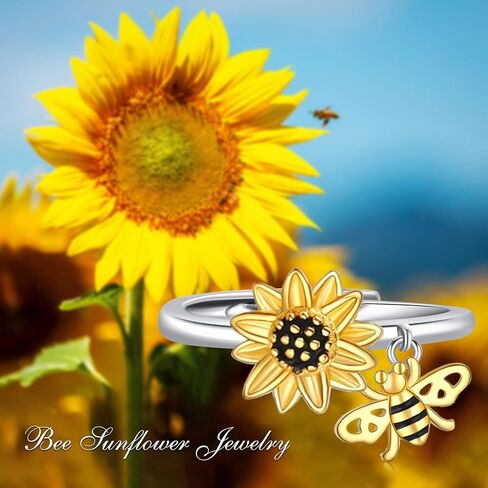 Butterfly Rings for Women 925 Sterling Silver Adjustable Open Butterfly Ring Cross Flower Ring Butterfly Jewelry Gifts for Teen Girls Butterfly Lover Birthday Graduation in Saudi Arabia
