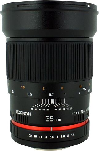Rokinon 35mm f/1.4 Lens for Canon Cameras in Saudi Arabia