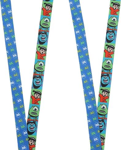 Monsters Inc Scary Monsters Blue 22" Lanyard in Saudi Arabia