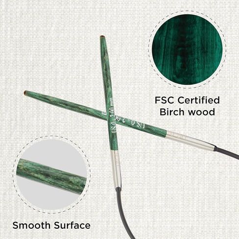 KnitPro Dreamz Fixed Circular Needles Needles 10" (25cm) | US Size 4 (3.50mm) in Saudi Arabia
