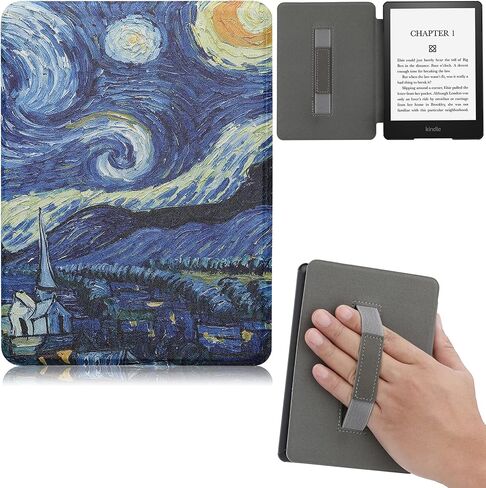 حافظة REASUN لجهاز Kindle Paperwhite مقاس 6.8 بوصات 2021، غطاء نحيف من جلد البولي يوريثان الفاخر مع حافظة للنوم/الاستيقاظ التلقائي لجهاز Kindle Paperwhite الجيل الحادي عشر 2021 إصدار وKindle Paperwhite Signature Edition، أخضر in Saudi Arabia