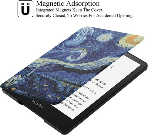 حافظة REASUN لجهاز Kindle Paperwhite مقاس 6.8 بوصات 2021، غطاء نحيف من جلد البولي يوريثان الفاخر مع حافظة للنوم/الاستيقاظ التلقائي لجهاز Kindle Paperwhite الجيل الحادي عشر 2021 إصدار وKindle Paperwhite Signature Edition، أخضر in Saudi Arabia