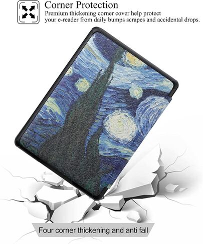 حافظة REASUN لجهاز Kindle Paperwhite مقاس 6.8 بوصات 2021، غطاء نحيف من جلد البولي يوريثان الفاخر مع حافظة للنوم/الاستيقاظ التلقائي لجهاز Kindle Paperwhite الجيل الحادي عشر 2021 إصدار وKindle Paperwhite Signature Edition، أخضر in Saudi Arabia