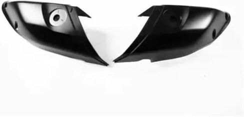 Spoiler Cover Black Front Side Air Intake Duct Cover Fairing for Mt-10 for Fz-10 for Mt10 for Fz10 2016 2017 2018 2019 2020 2021 in Saudi Arabia