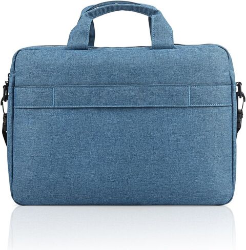 Lenovo Laptop Carrying Case T210 - Blue & Laptop Shoulder Bag T210, 15.6-Inch Laptop or Tablet, Sleek, Durable and Water-Repellent Fabric, Lightweight Toploader, Black in Saudi Arabia