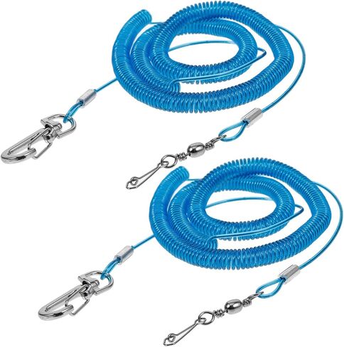 Ganazono 2pcs parrot Bird Flying Rope Leg Ring Training Leash for Pet Birds Safety in Kuwait