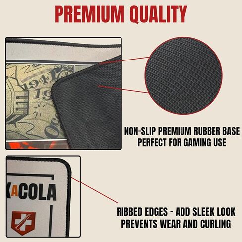 Zombies Extra Gaming Gaming Mouse Mat 900x400mm Excerize - XXL Mouse Pad - Zombies Deskd Pad Extended - Mouse Mat Pad for Dreigin in Kuwait