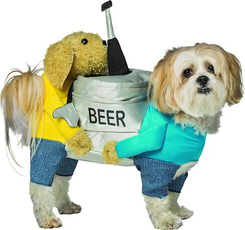 Rasta Imposta Dogs Carrying Beer Keg Dog Costume - MD in Saudi Arabia
