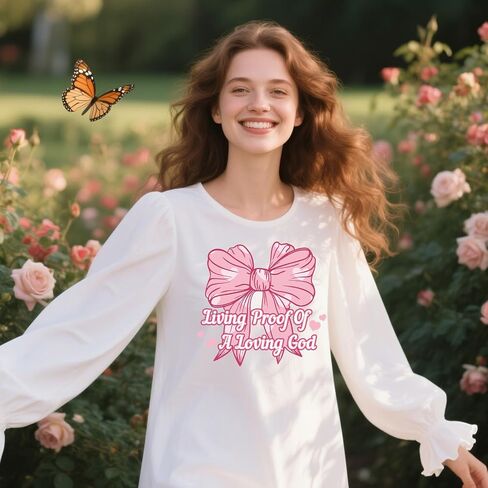 Coquete Bow Iron on Transfers for T-Shirts - Wxiben 20Pcs Pink Bows Dtf Transfers Ready to Press Inspirational Quote Heat Transfer Vinyl Stickers Motivational Iron on Decals for Clothes Bag DIY Crafts in Saudi Arabia