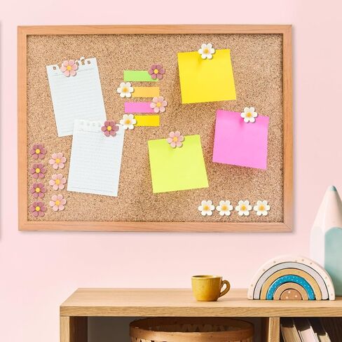 دبابيس الدفع اللطيفة ، 50pcs القوس الوردي اللطيف اللطيف مع مربع ، دبوس الدفع الزخرفي لصور لوحة الإعلانات الجدار الميزة والمكاتب الأخرى لوازم المدارس in Kuwait