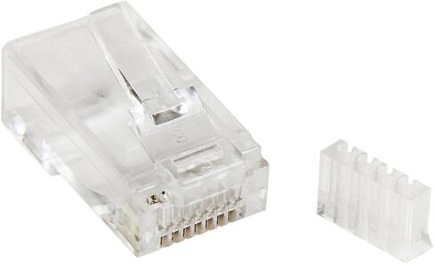 StarTech.com Cat 5e RJ45 موصل قابس معياري صلب - 50 حزمة (CRJ45SOL50PK) in Kuwait