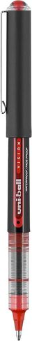 uni-ball Vision Rollerball Pens Broad Point, 1.0mm, Black, 12 Pack in Saudi Arabia