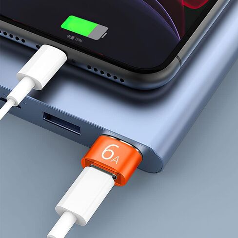 4 محولات USB، 2*USB-C إلى USB-A و2*USB-A إلى USB-C أنثى محول فائق السرعة لنقل البيانات والشحن السريع - متوافق مع الكمبيوتر المحمول والكمبيوتر الشخصي والشاحن ومحول USB A إلى USB C (أسود) in Saudi Arabia