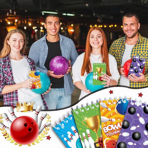 24 PCS Bowling Mini Notepads Sports Party Favors Goodie Bag Stuffers Notepads Mini Notebooks for Teens Teacher Classroom Reward in Saudi Arabia